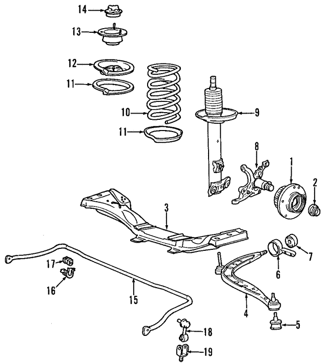 BMW Original parts 31312282265