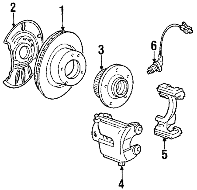 BMW Original parts 34111161177