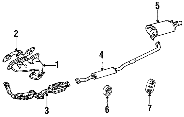 TOYOTA Original parts 1756574290