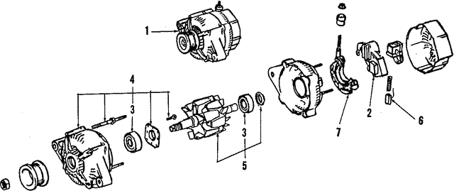 TOYOTA Original parts 2706074370