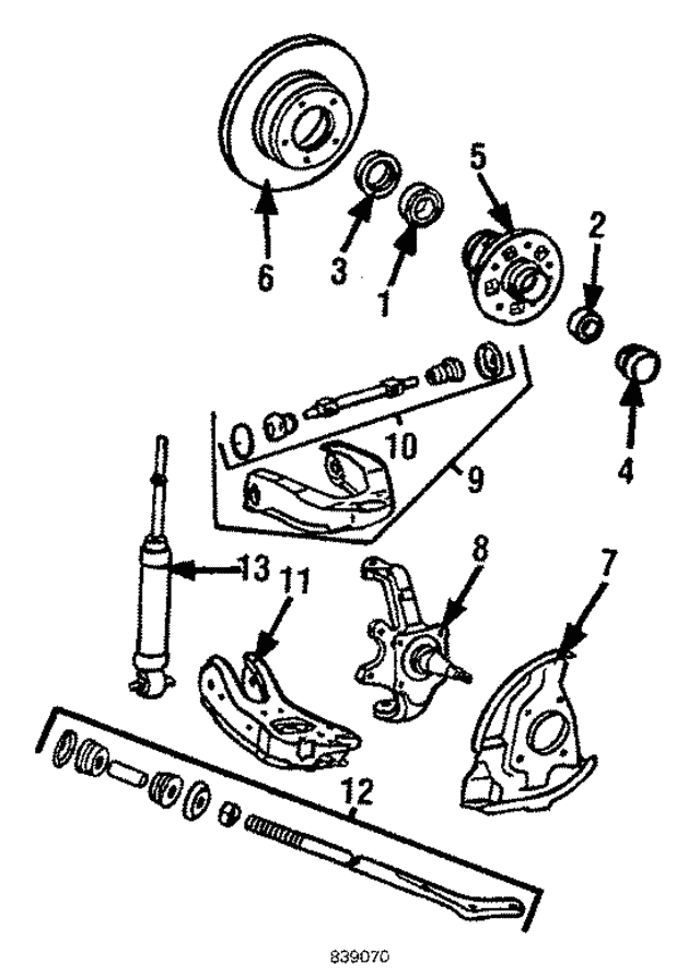 TOYOTA Original parts 4351235180