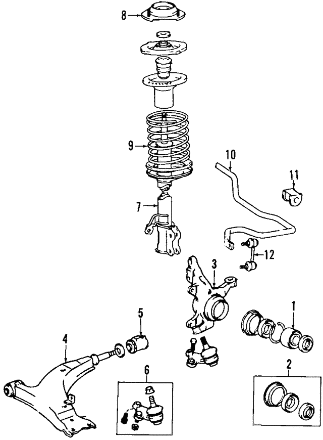 TOYOTA Original parts 4882020010