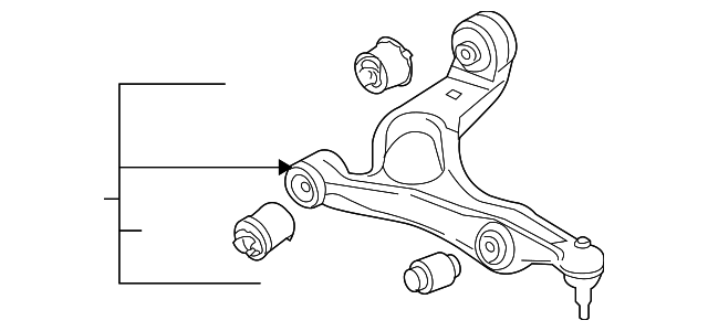 VAG Original parts 7L0407152K