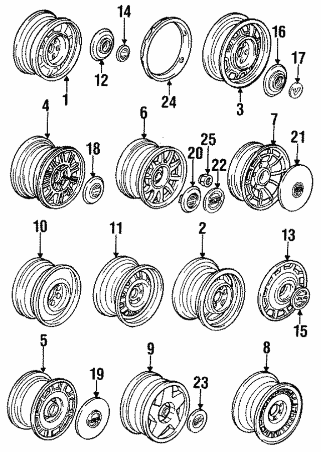 VOLVO Original parts 1329835